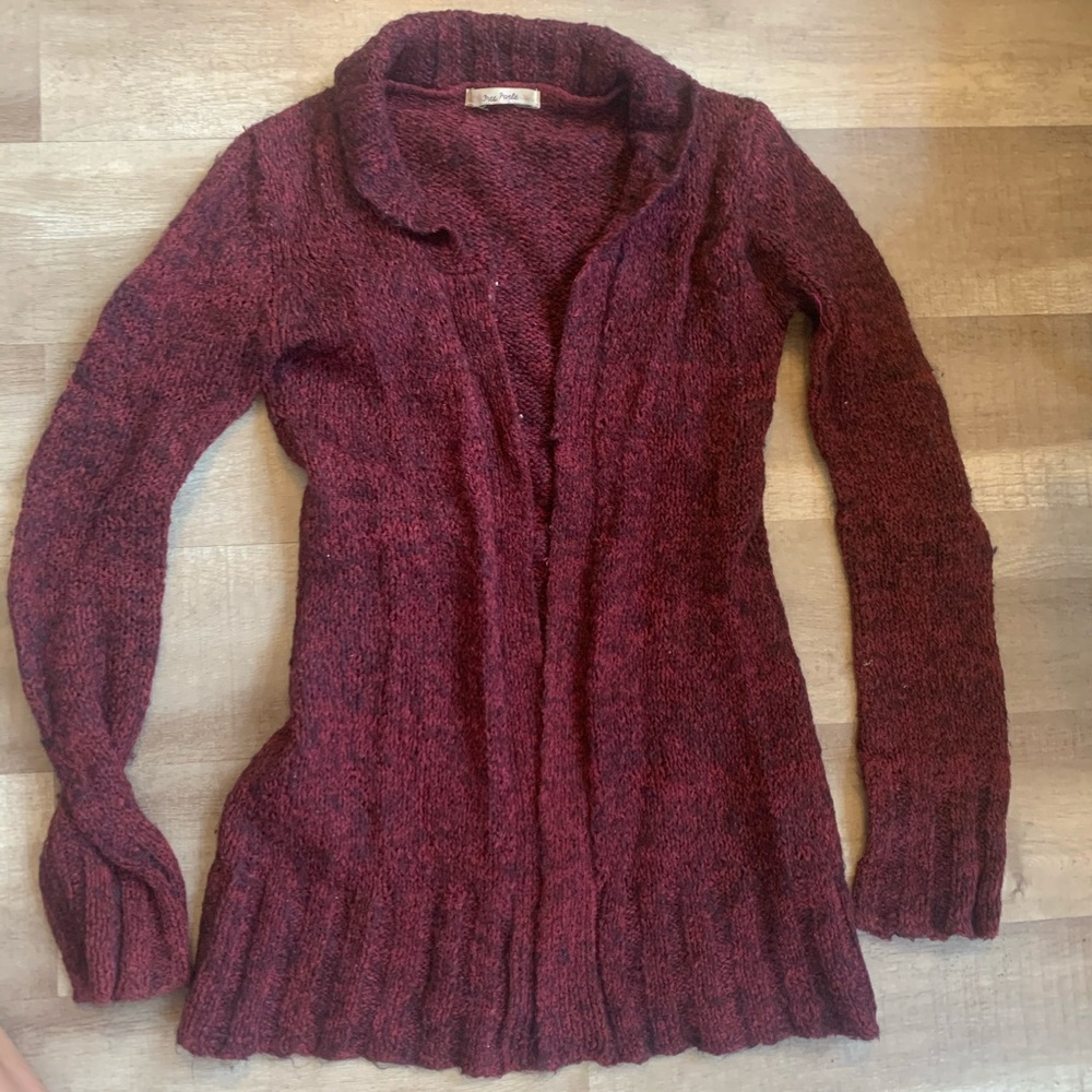 Cozy free people wool sweater